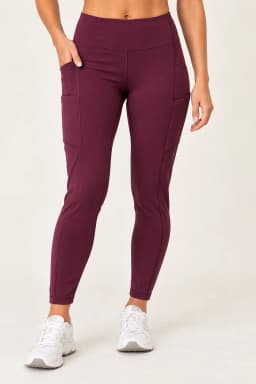 Lululemon Speed Up Tight Red Size 12 Full-On Luxtreme Running Leggings Pockets photo 1