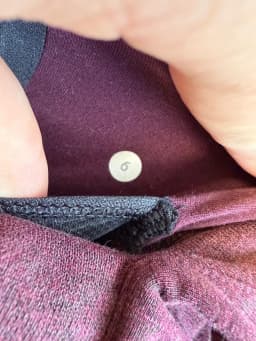 Lululemon Pleat To Street Full Zip Hoodie Heathered Bordeaux Drama Burgundy Size 6 photo 4